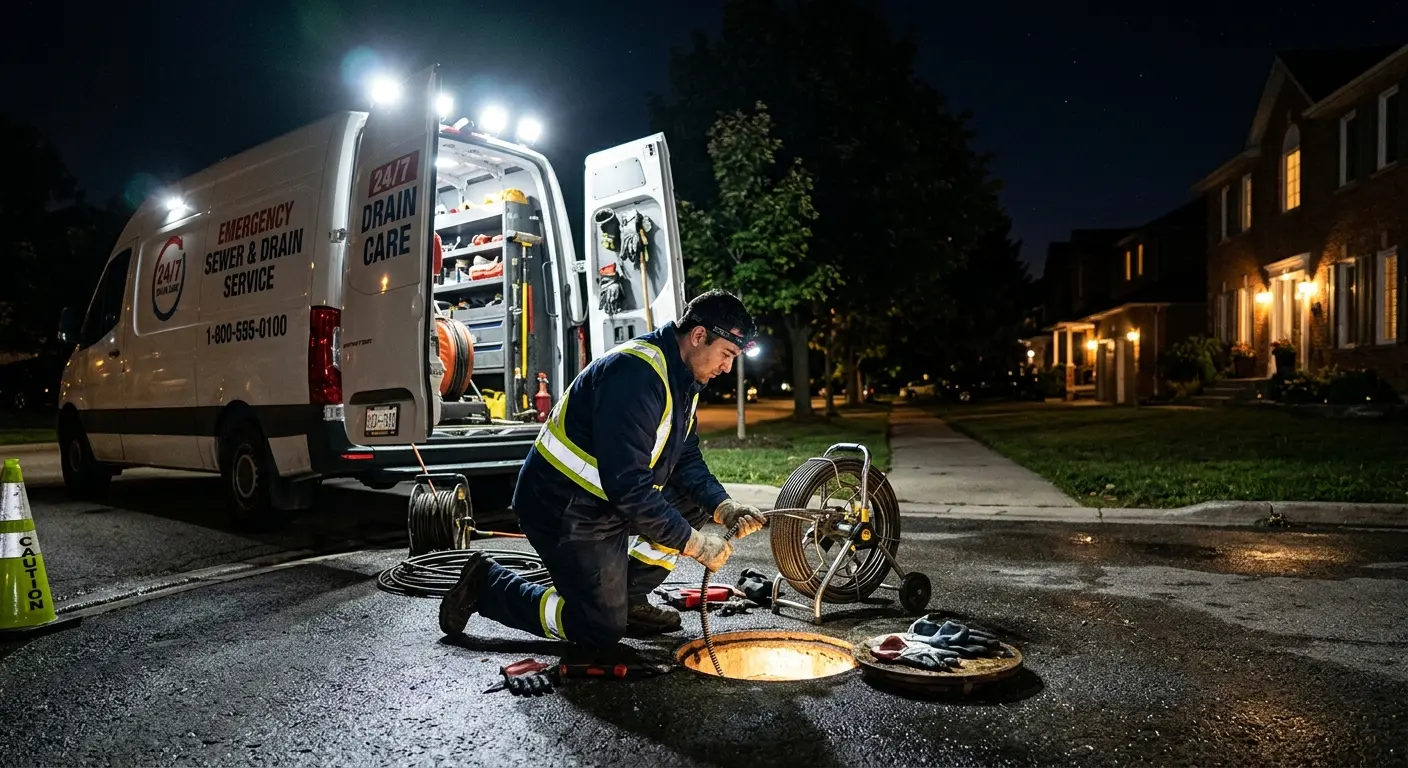 Clogged Drain Repair in Canton, OH